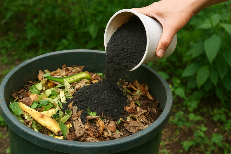 Pembuatan Kompos Dari Sampah Rumah Tangga Dengan Biochar Agar Tidak Menimbulkan Bau
